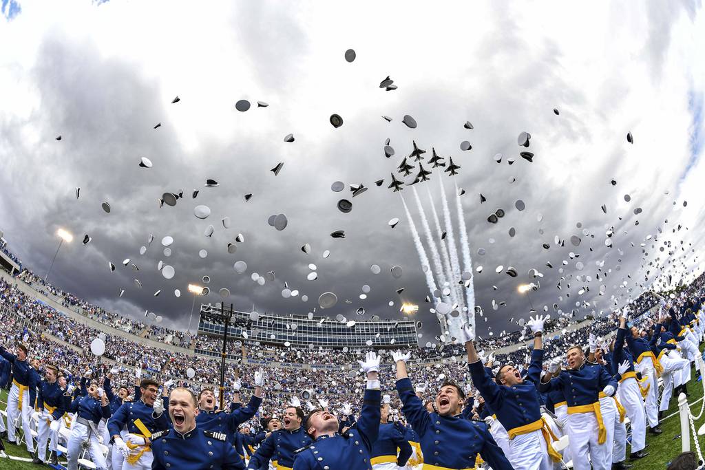 Biden thanks Air Force Academy grads for choosing ‘service over self’