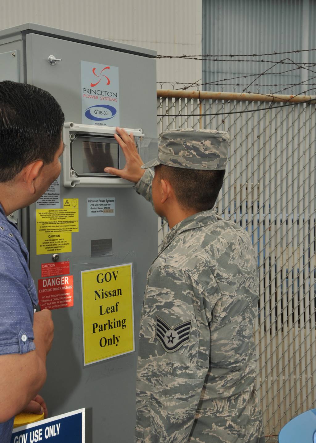 Los Angeles AFB unveils allelectric vehicle fleet