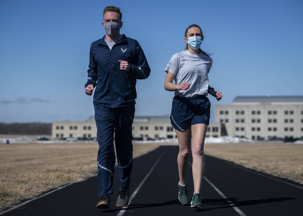 Air Force aims to debut new PT uniforms in March