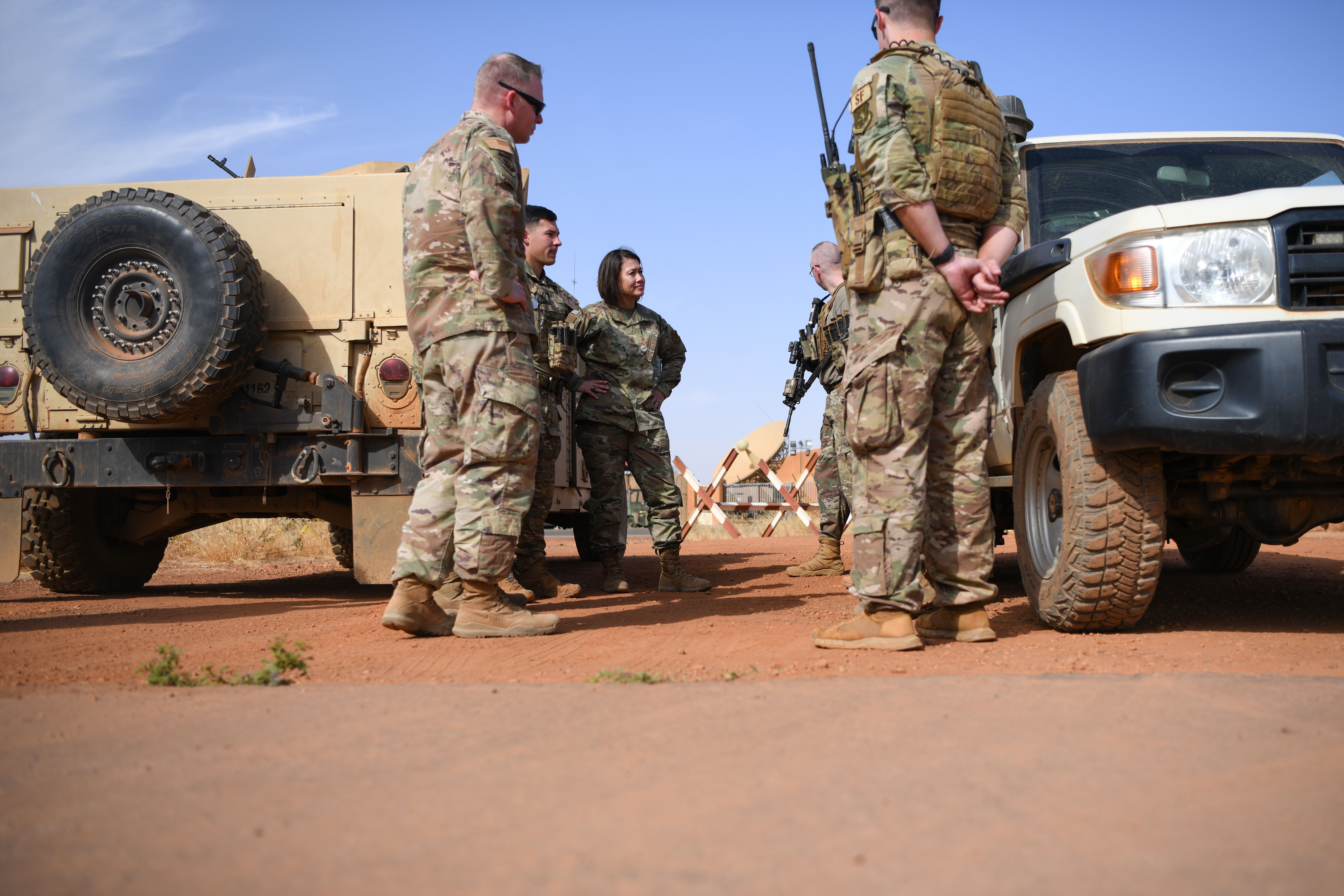 Chief Bass Visited Airmen In Niger Amid Ongoing Violence In Africa's Sahel