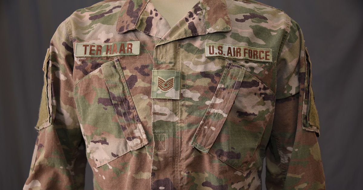 Is it wrong to own or wear patches for military forces you have