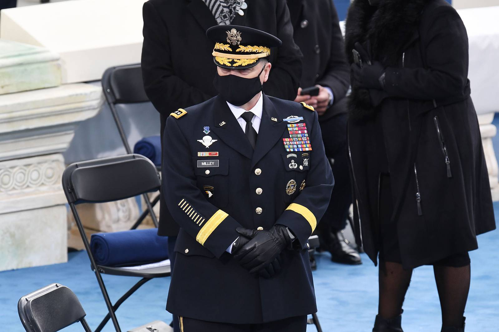 Biden inaugurated commander in chief amid heavy military presence at