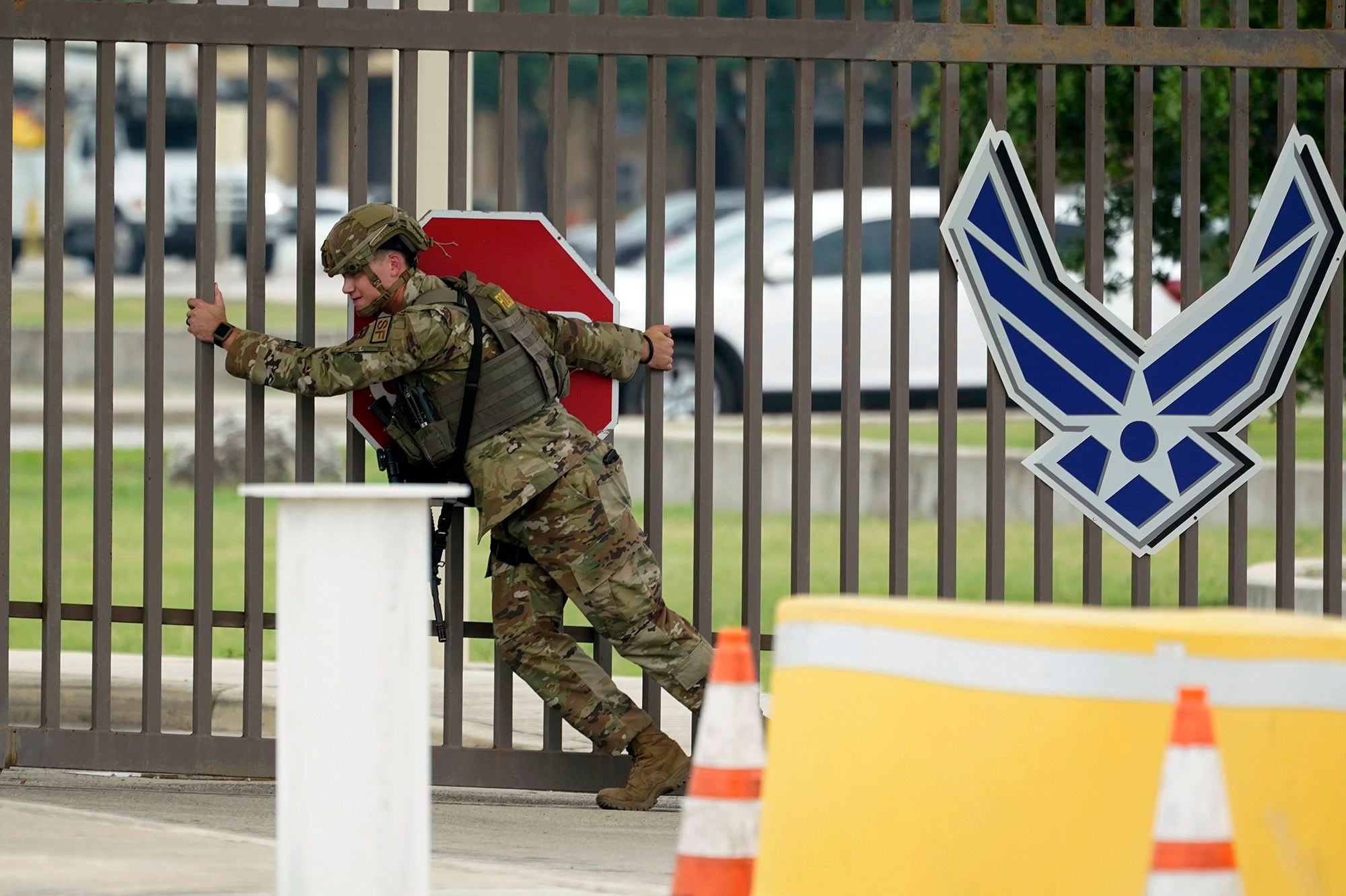 shooting air force base